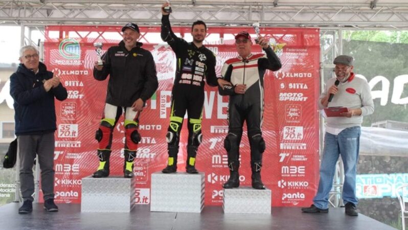 Motociclismo, Salvo Sallustro vince entrambe le gare sul Passo dello Spino