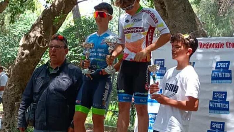 Ciclismo, secondo posto per Gabriele Gionfriddo al Campionato regionale Cronometro