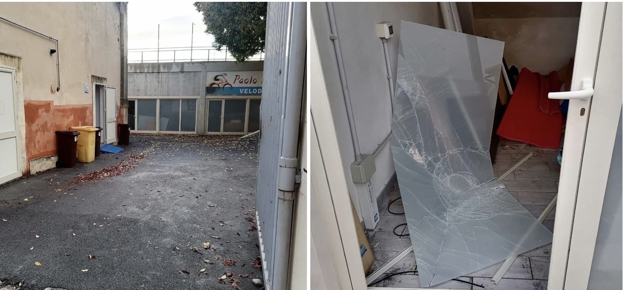 Noto, vandali in azione al velodromo Pilone: distrutta una vetrata