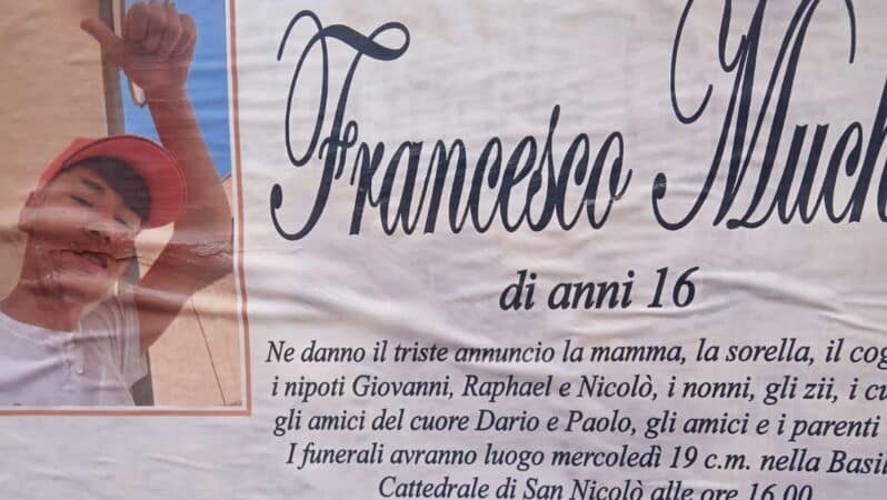 Domani a Noto l’ultimo saluto allo sfortunato Francesco, il 16enne morto nell’incidente di sabato notte